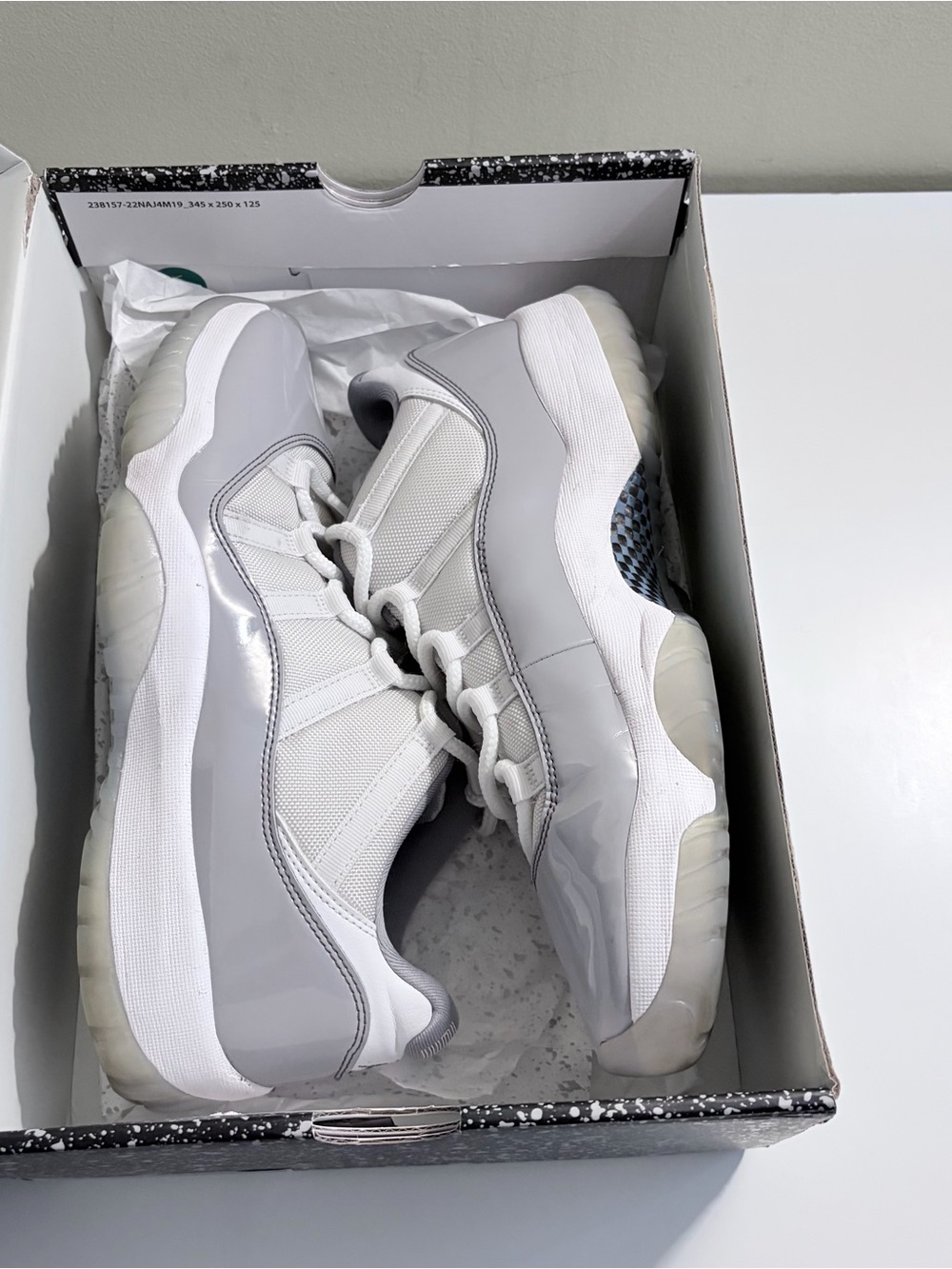 Men’s Jordan 11 Retro Low Cement Gray